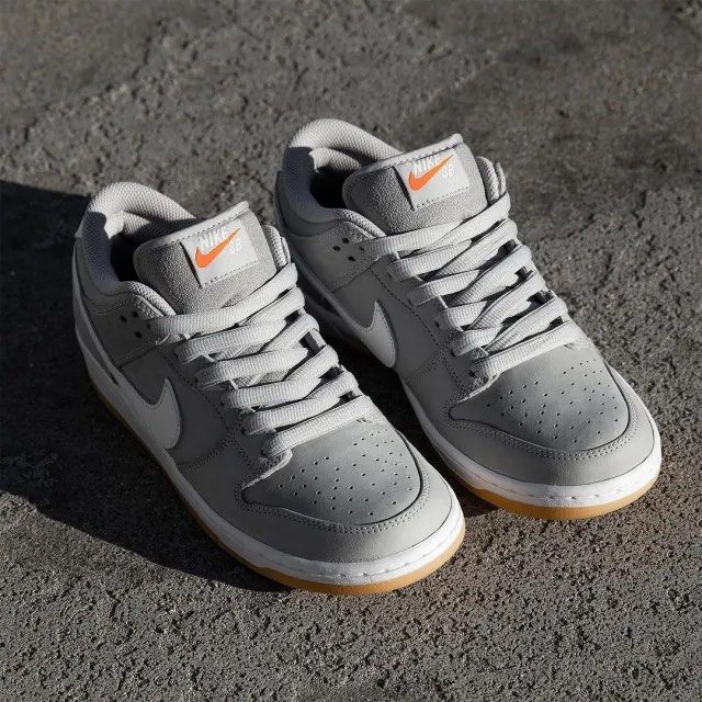 Nike sb dunk best sale low pro grey