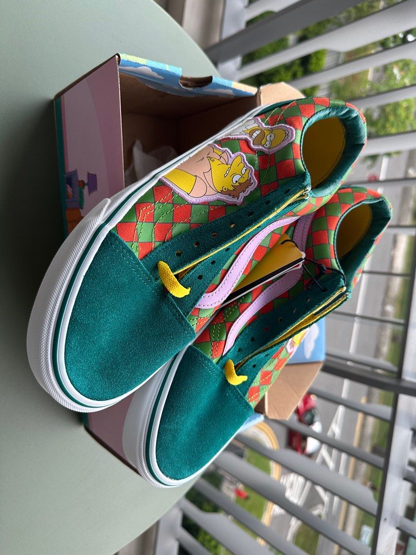 Custom simpsons hotsell vans