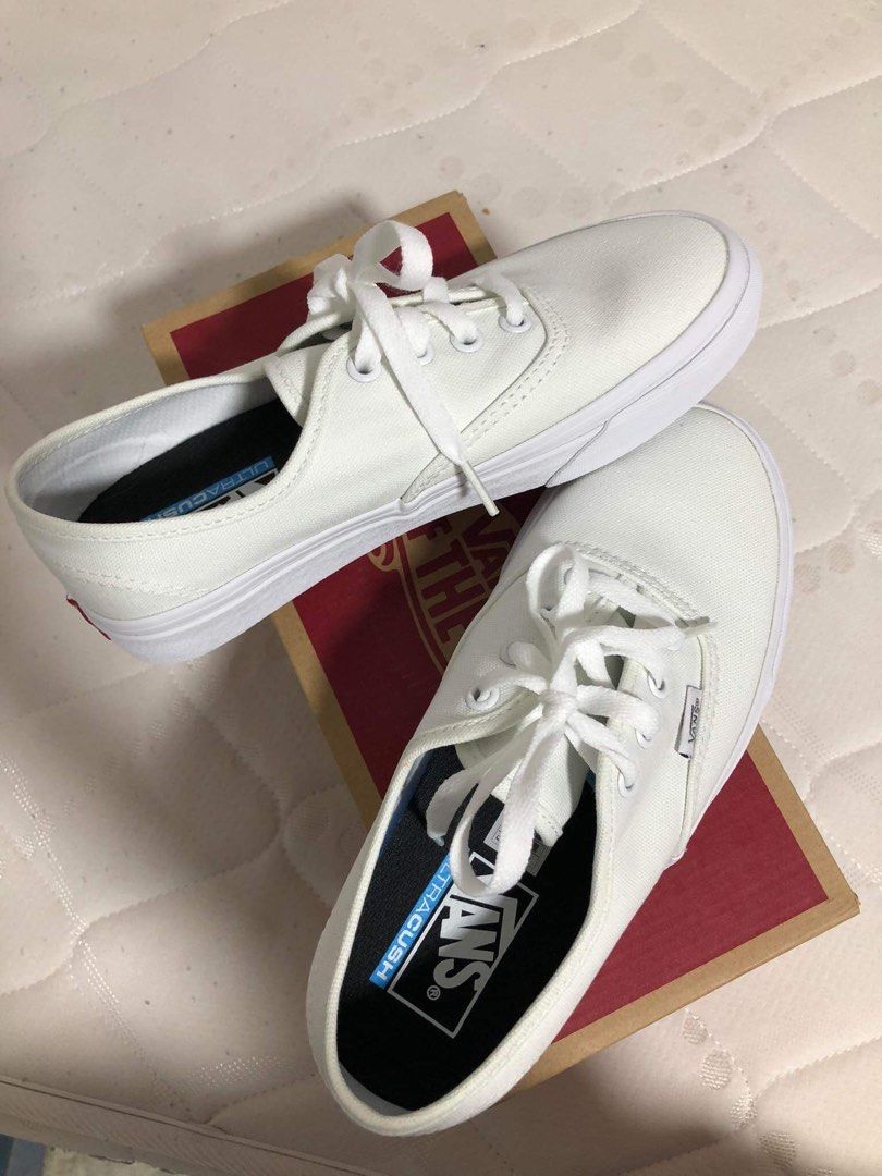 Vans ultracush white on sale