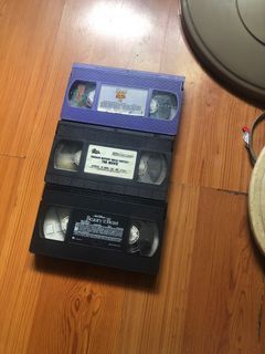 VHS tapes bundle