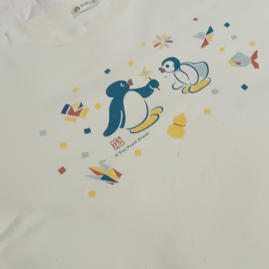 Vintage Pingu Shirt ©The Pygos Group (Category: Tshirts & Polo Shirts ) located in Davao. Submitted by kyunim.ohh (Listing ID 1237383094, Image 2). Description: Feel free to ask any question .. 🥰😍 check photo co'z it's a part of detail don't expect to much for use item some dust, rust, discoloration, scratches, dent, always check the photo & read details before purchasing, if you order consider it sold. for it is sold as is were is strictly no 