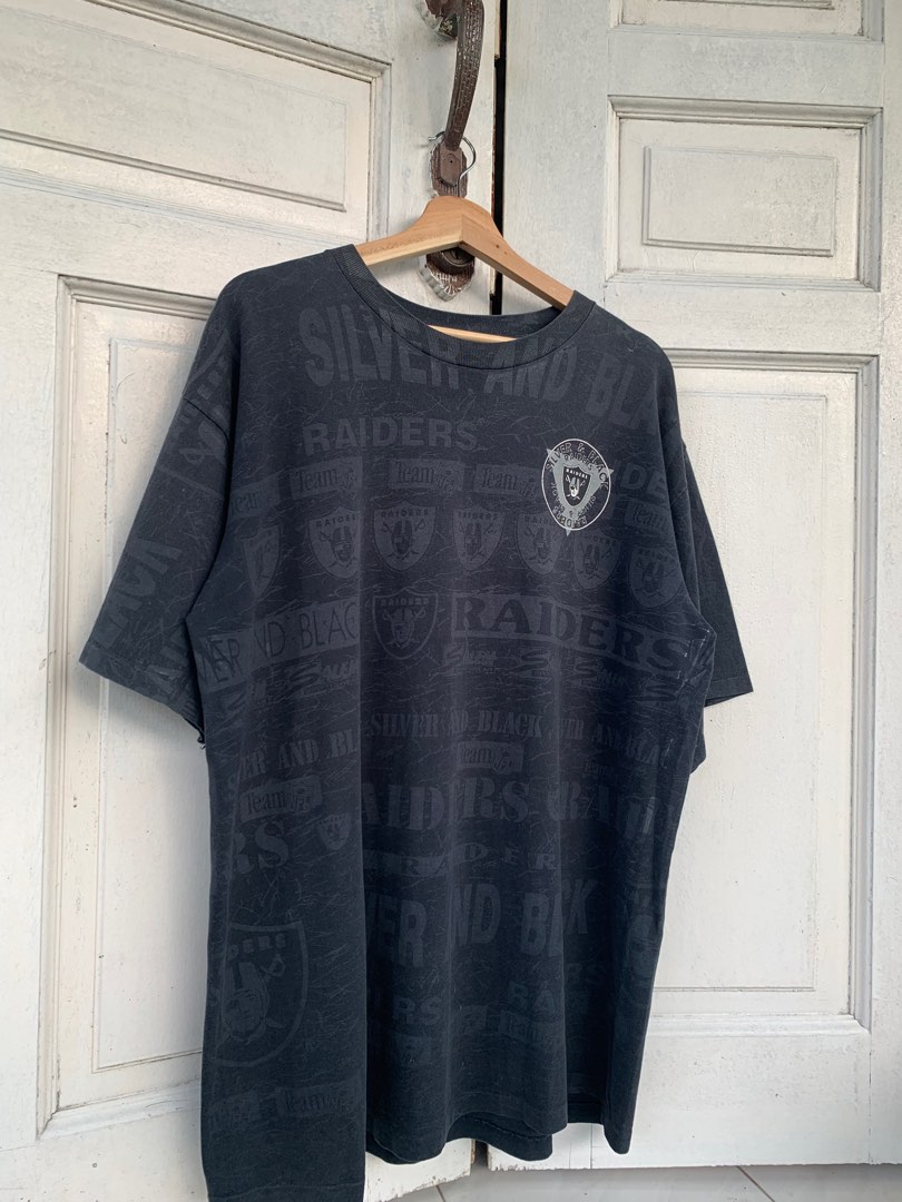Vintage raiders white off shoulder top