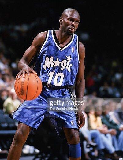 Vtg Orlando Magic Darrell Armstrong Champion Basketball Jersey
