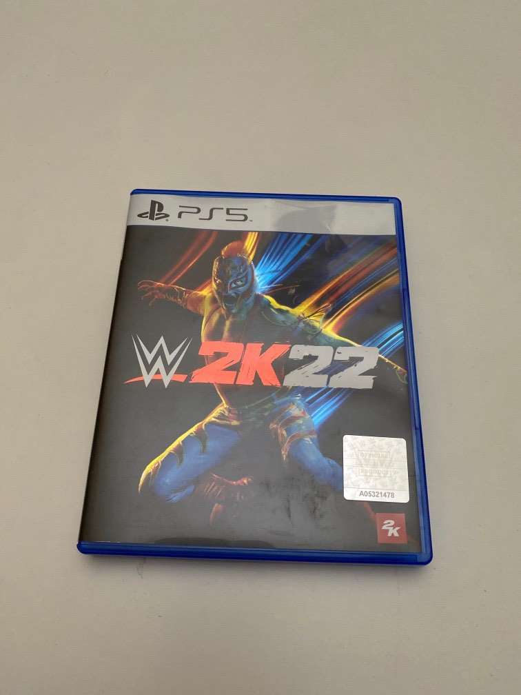 W2K22 - WWE (PS5) unused code on Carousell