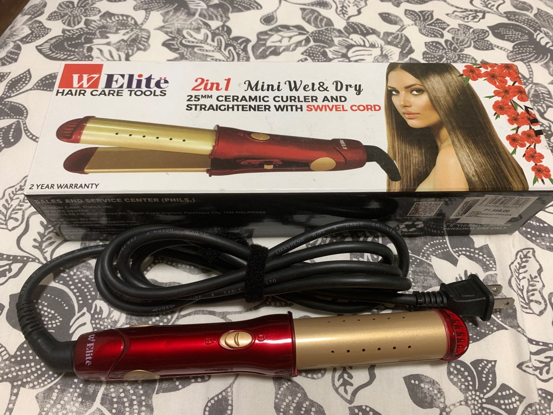 W elite 2 way hair iron review sale