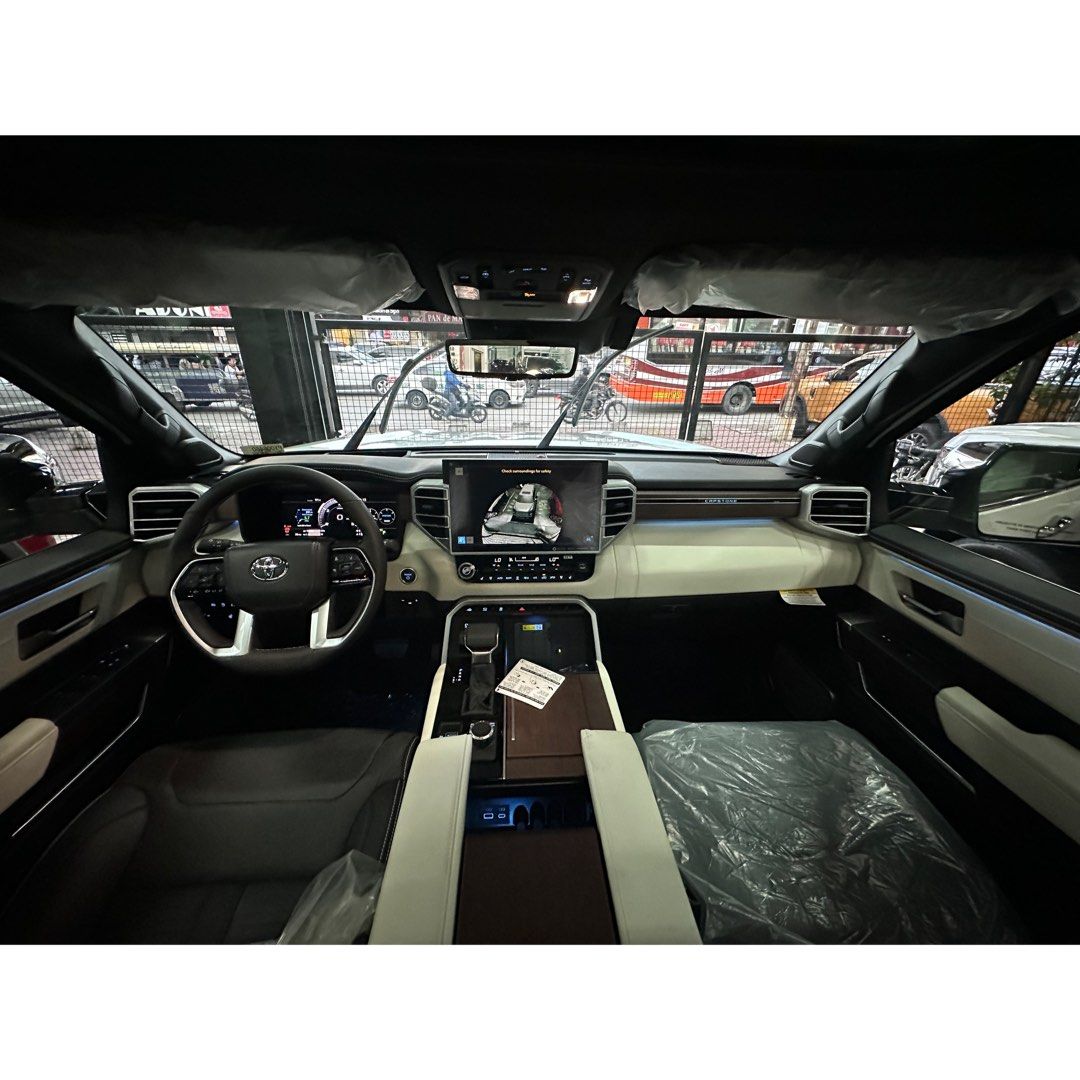 White 2024 Toyota Sequoia Capstone Hybrid 4WD 4x4 Brand New Auto, Cars
