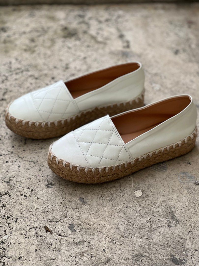 Chanel on sale platform espadrilles