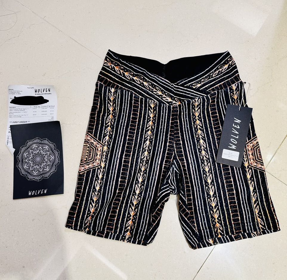 Wolven bike hotsell shorts