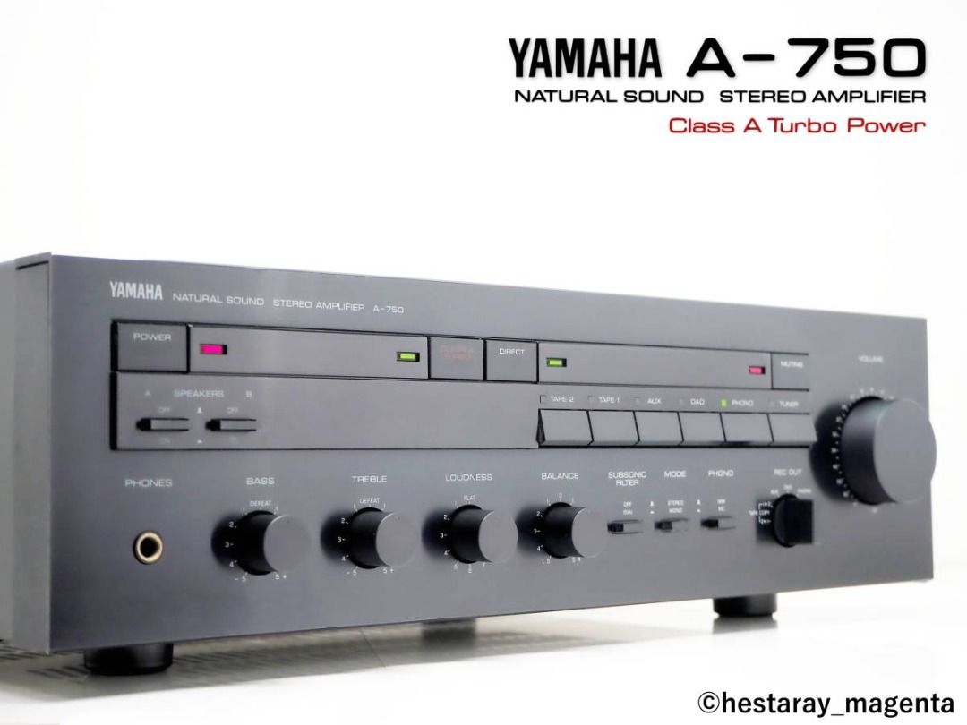 YAMAHA A-750 前級擴大機, 家庭電器, 電視& 其他娛樂, 娛樂系統及智能