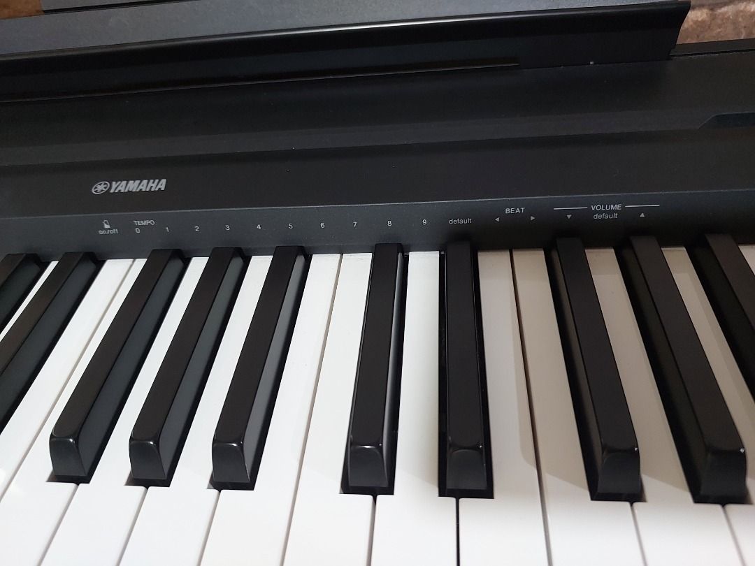 YAMAHA P45 DIGITAL PIANO, Audio, Portable Music Players on Carousell