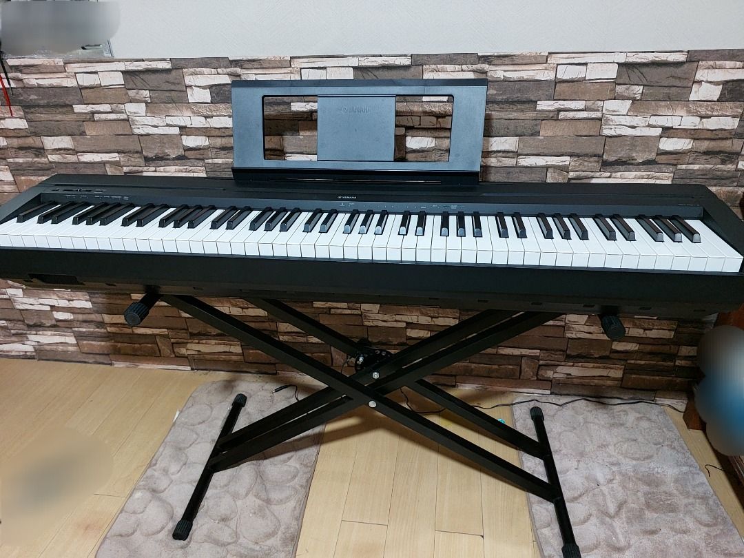 YAMAHA P45 DIGITAL PIANO, Audio, Portable Music Players on Carousell