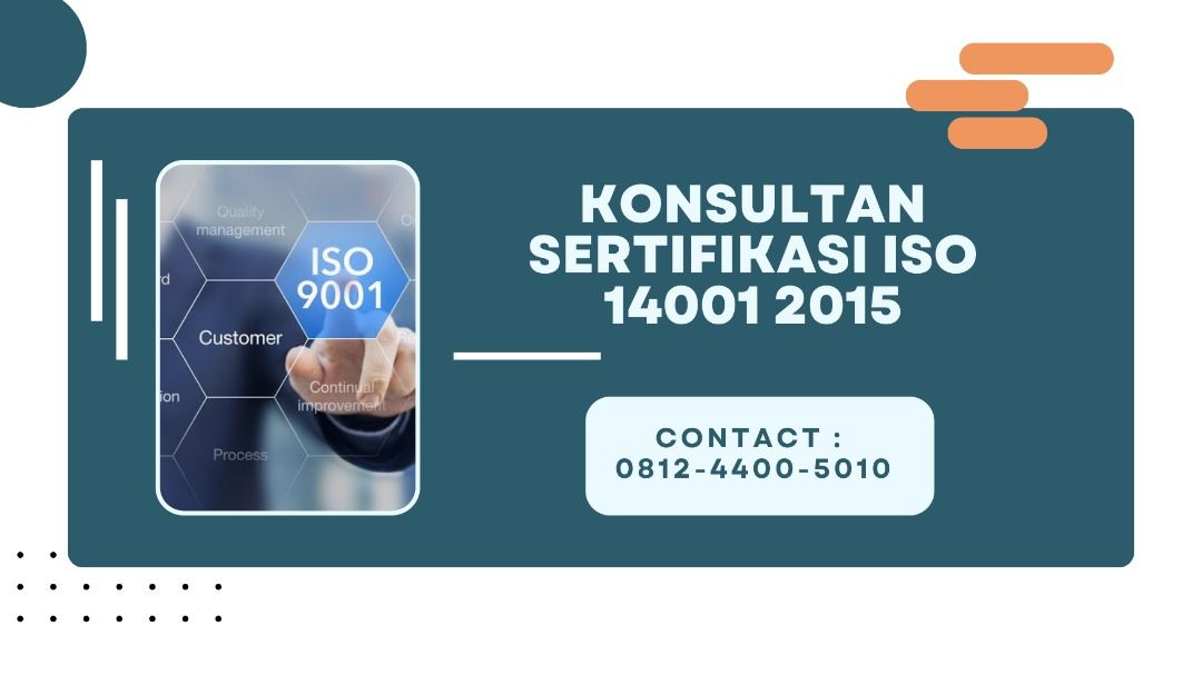 Konsultan Sertifikasi ISO 14001 2015