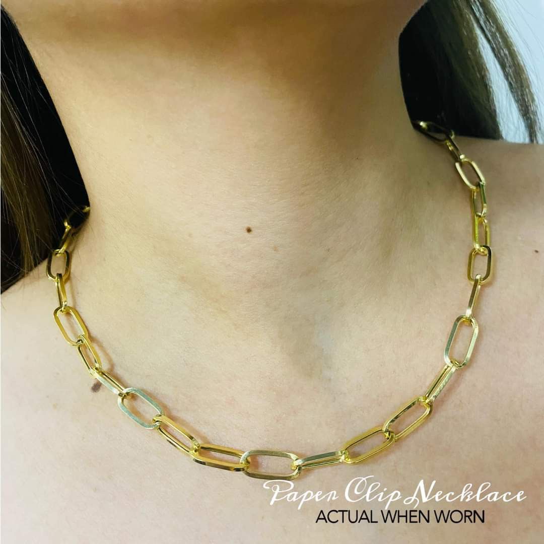 LIFETIME JEWELRY Gold Chain for Men and Women [ 6mm Simple Link Necklace ]  20X More Real Solid 24k Plating Than Other Jewelry (16) | Amazon.com