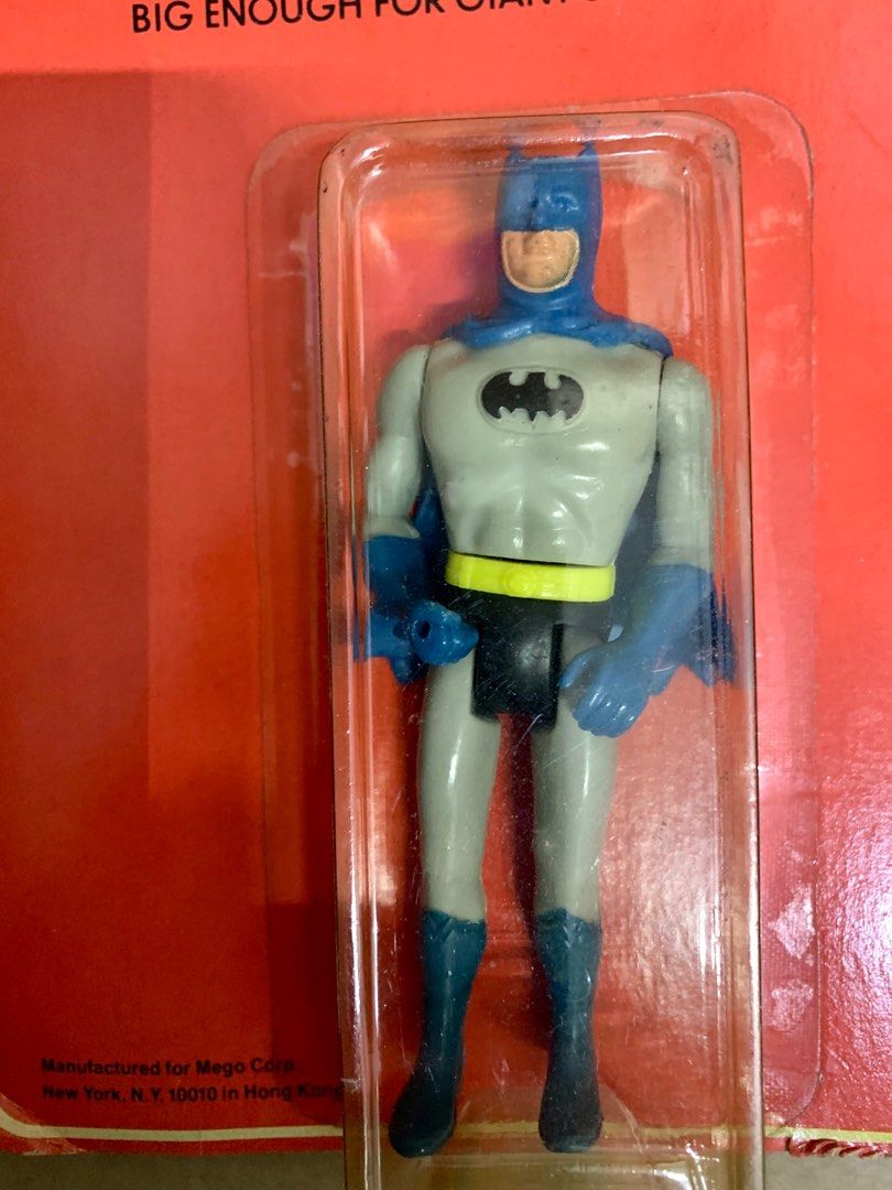 全新未開封1979年絕版DC MEGO Pocket Super Heroes 系列Batman Robin