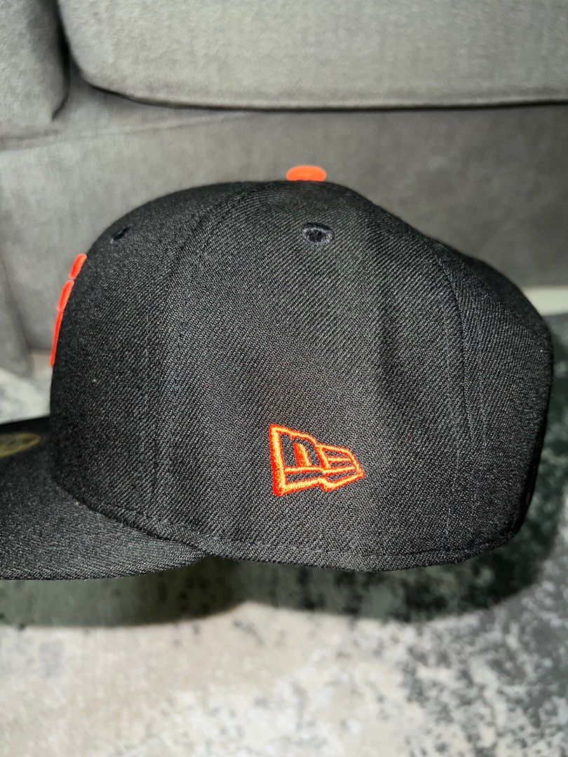 Men's New Era Stone/Black San Francisco Giants Retro 59FIFTY Fitted Hat