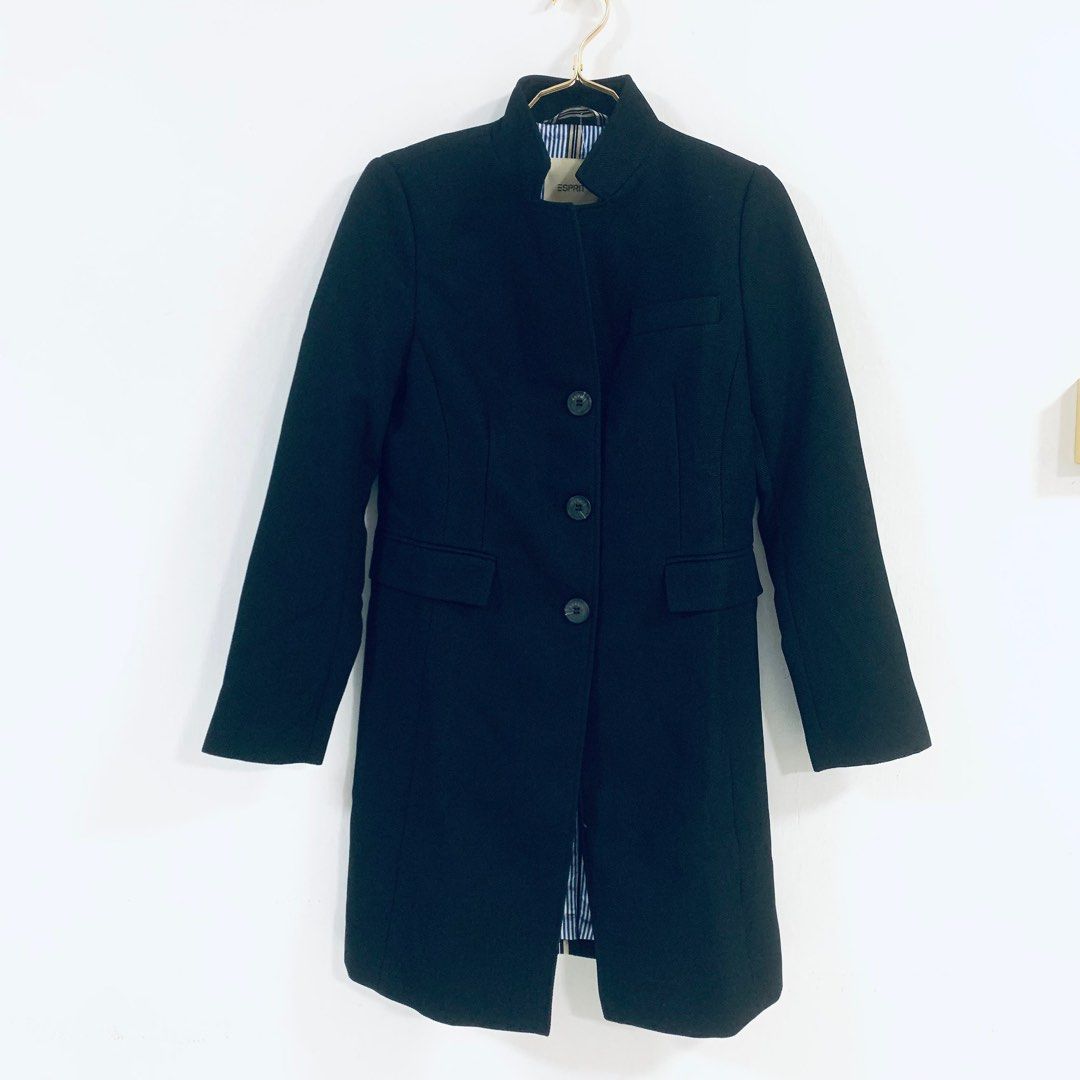 99 EUROS Esprit Coat straight cut winter autumn jacket