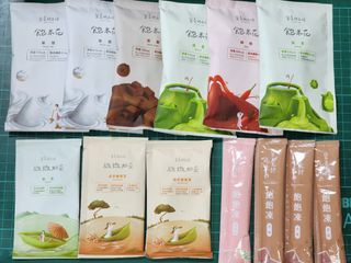 營養師品萱 飽米花+飽飽凍+微微奶茶