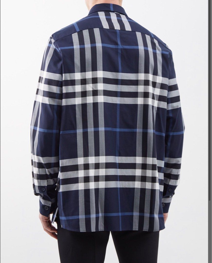 Burberry Exploded check cotton twill shirt