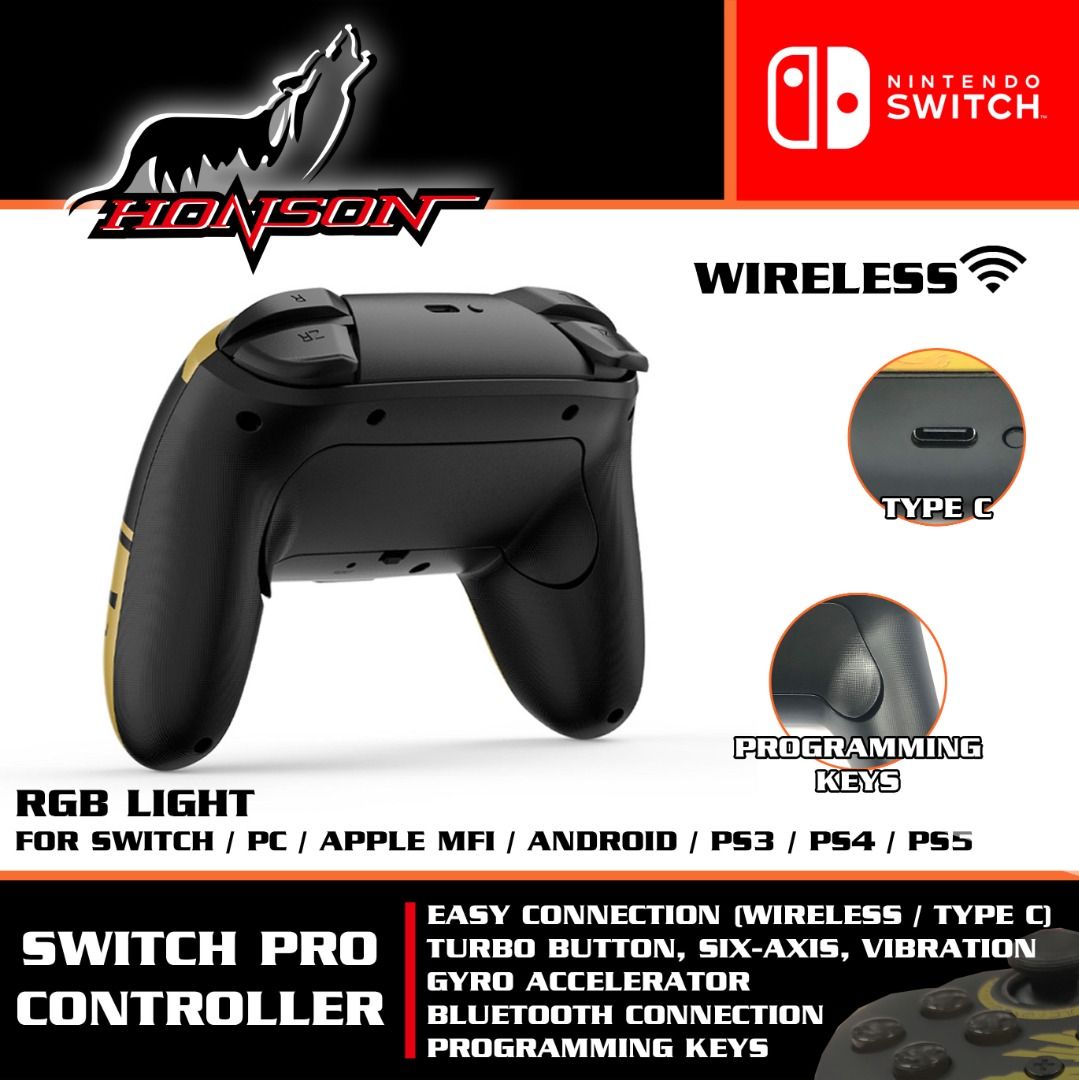HONSON S08 Switch PS4 PC