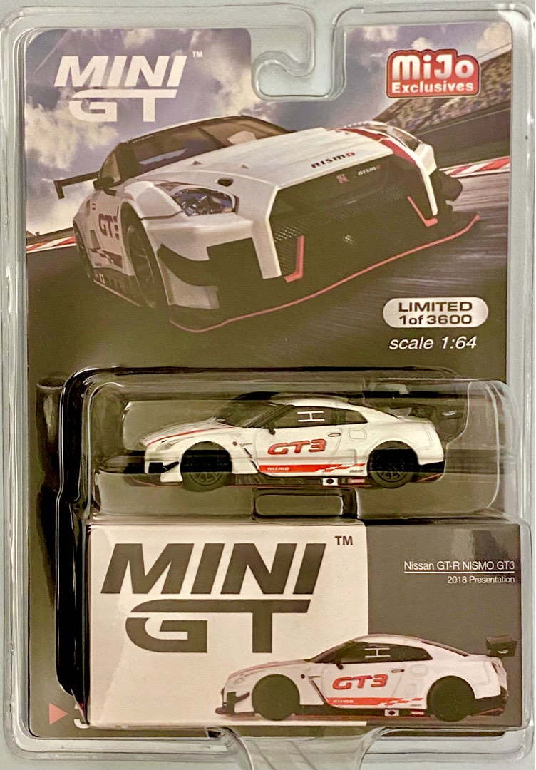ミニカー MINI GT Nissan GT-R NISMO GT3 2018 327 Mini GT - Nissan GT-R Nismo GT3 #360 “Runup Rivaux GT-R