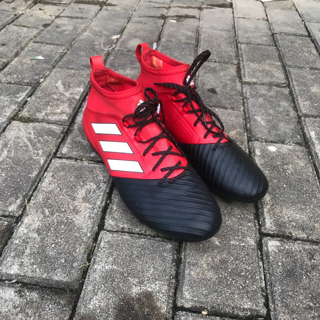 Adidas ace 17.2 deals red and black
