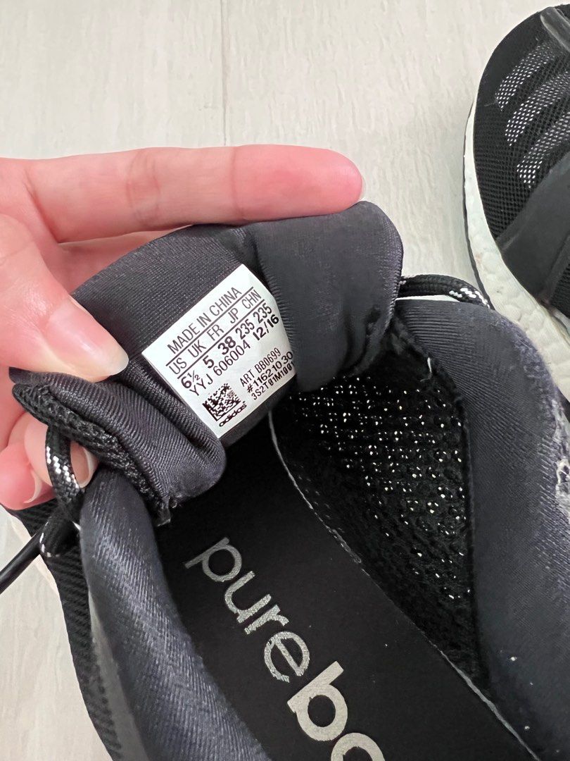 Adidas Boost Shoes Black