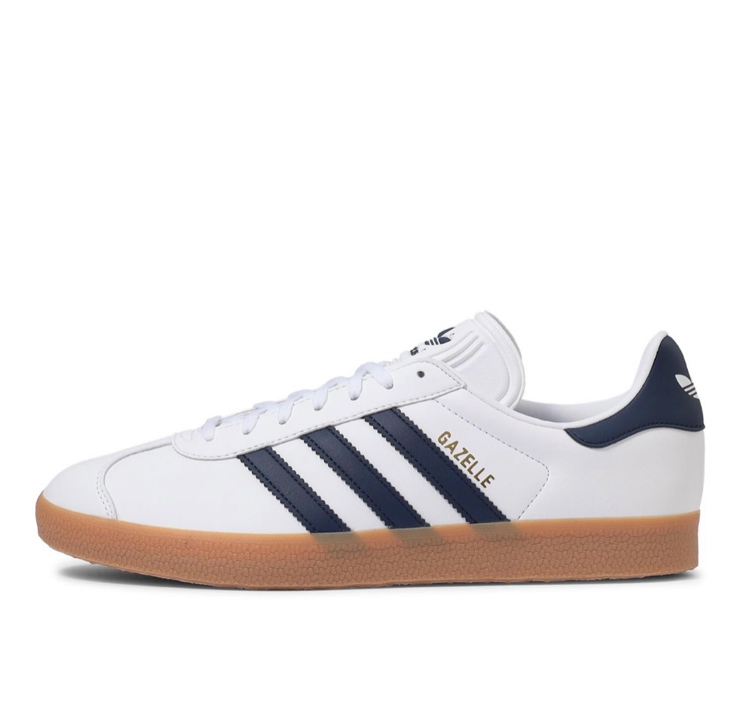 adidas Gazelle Shoes Blue White Samba UK5 US5.5 Women s Fashion