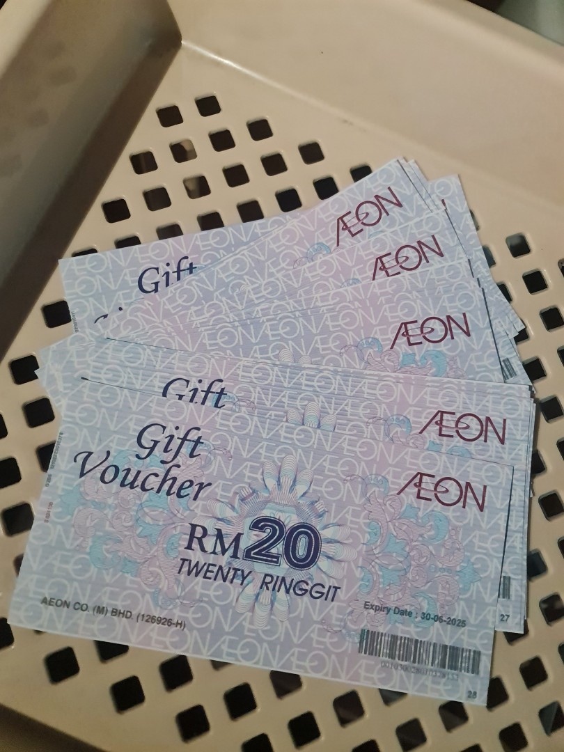 AEON Voucher, Looking For on Carousell