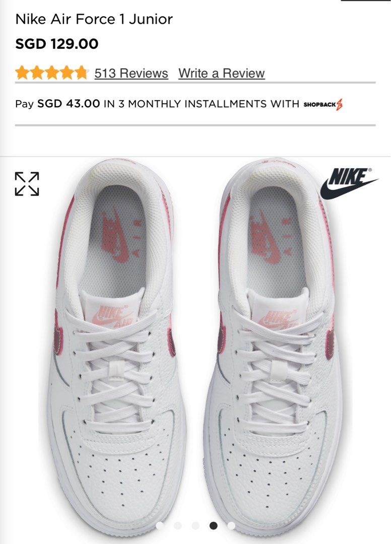 Air force 1 discount 07 lv8 junior