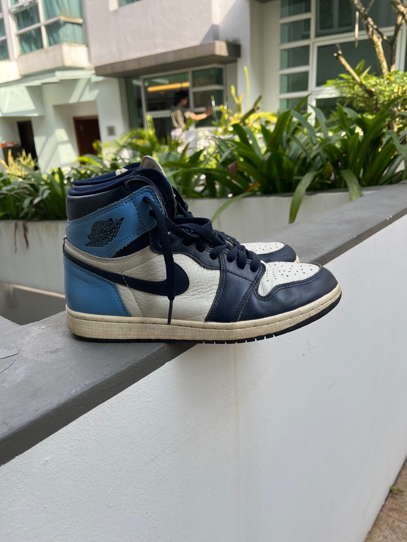 Air jordan 1 obsidian on sale on feet