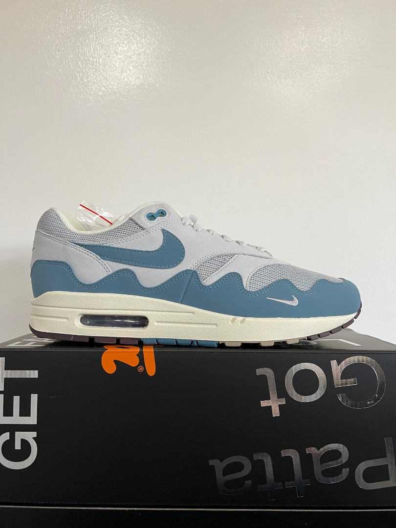patta air max 1 noise aqua