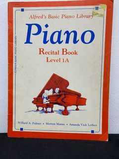 Alfred's Basic Piano Library Piano Recital Book Level 1A