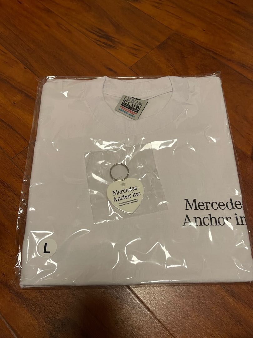 Mercedes ANCHOR INC. TEE, 男裝, 上身及套裝, T-shirt、恤衫、有領衫