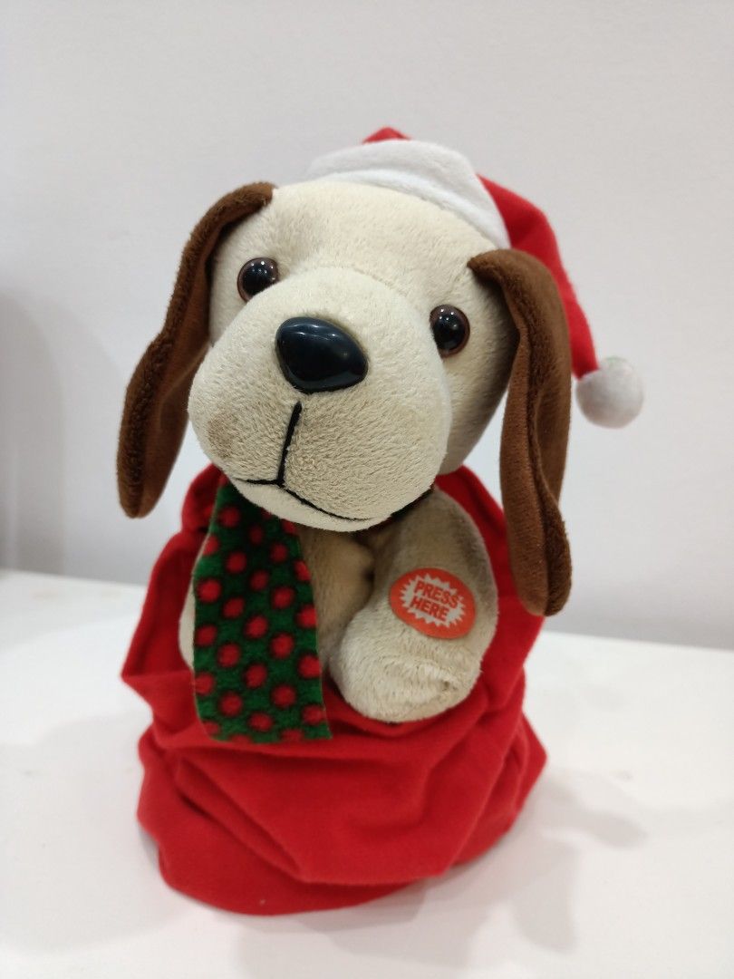 Animated online stuffed dog