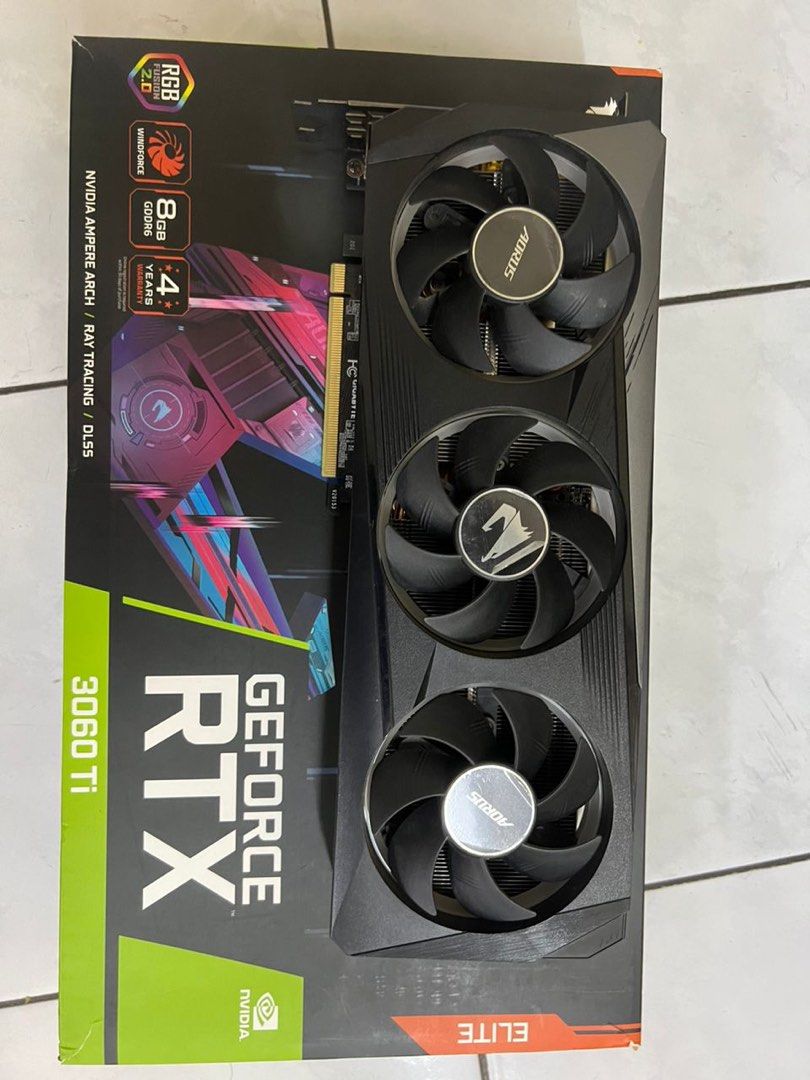 Rtx3060ti aorus 2025