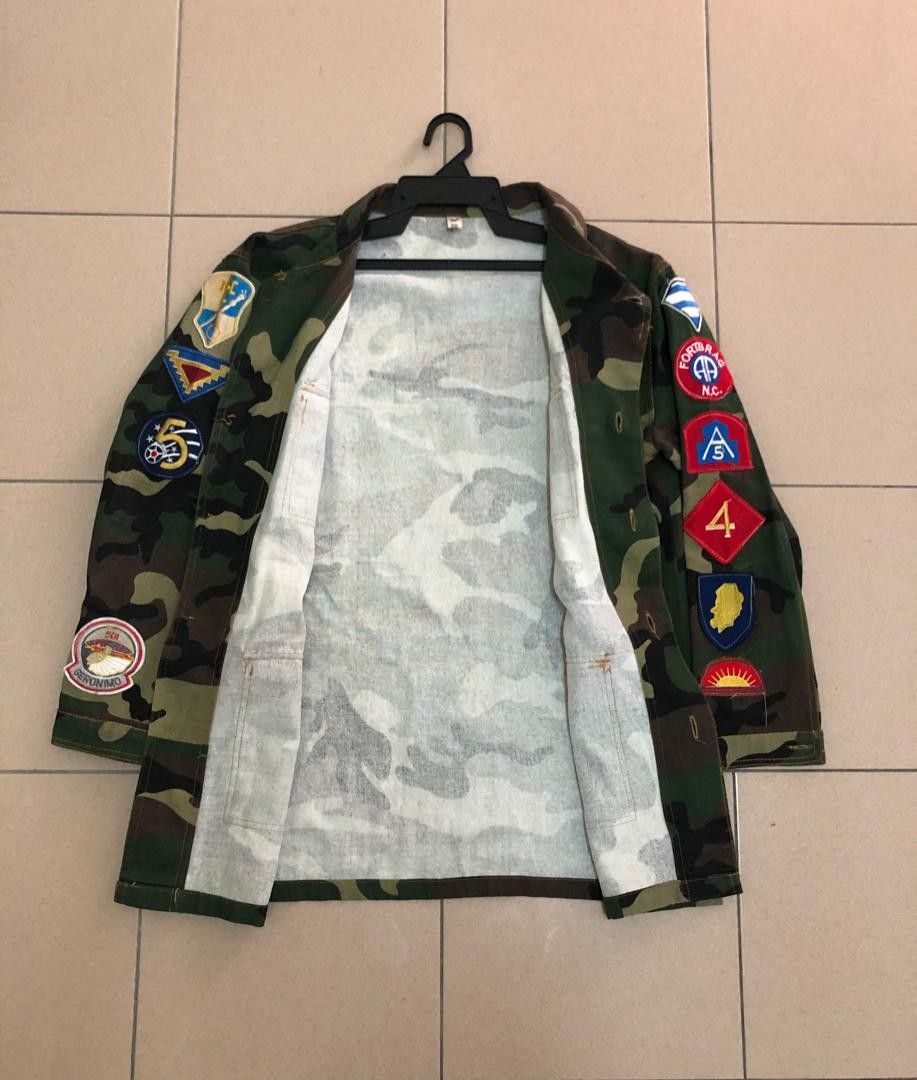 Off white clearance camo jacket price