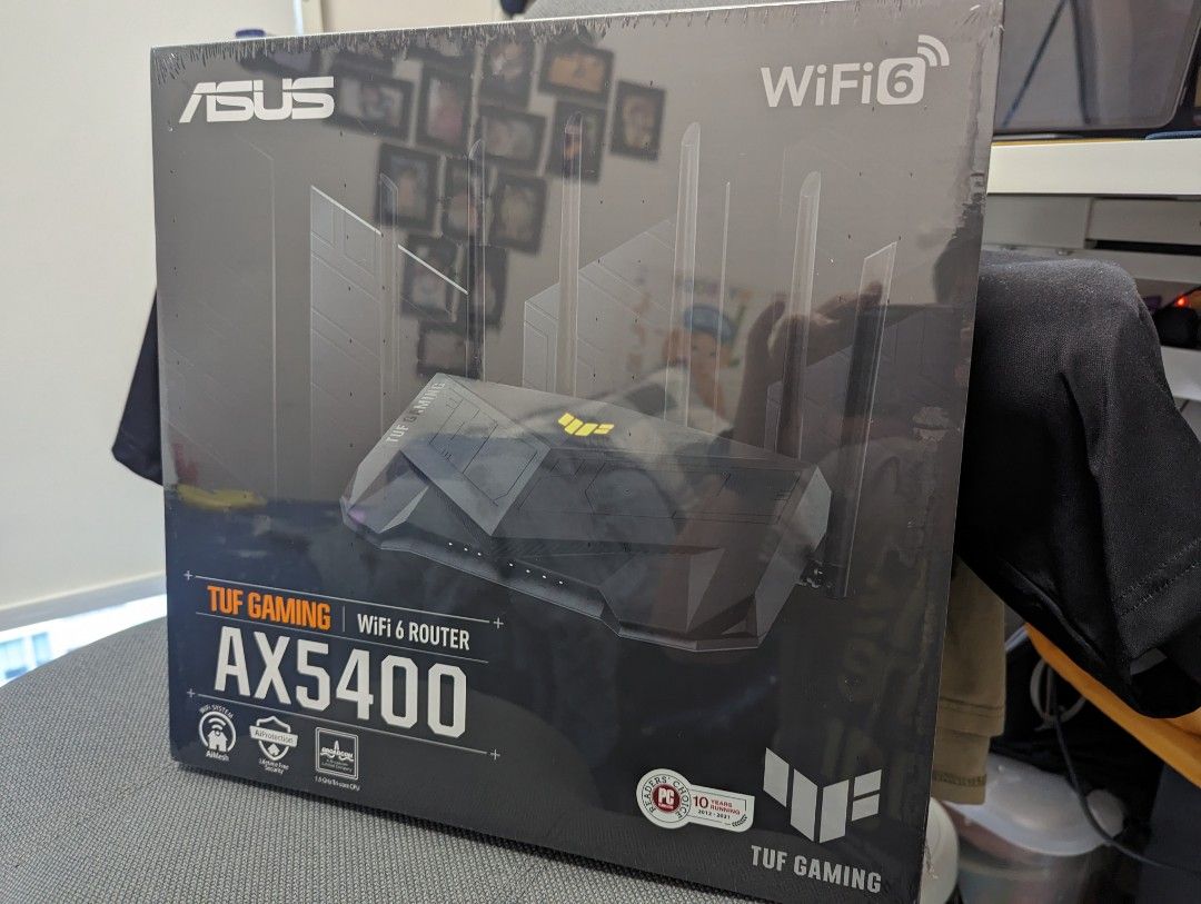 Asus TUF AX5400 router, Computers & Tech, Parts & Accessories ...