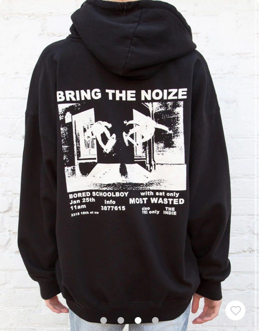 Brandy melville graphic hoodie discount