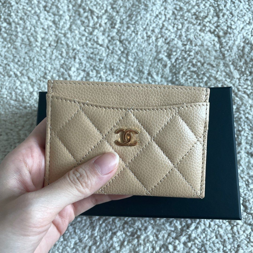 Authentic Chanel Pink Caviar Passport holder, Luxury, Bags & Wallets on  Carousell