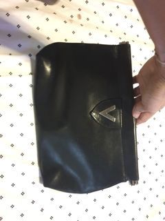 Authentic MARIO VALENTINO real leather clutch bag