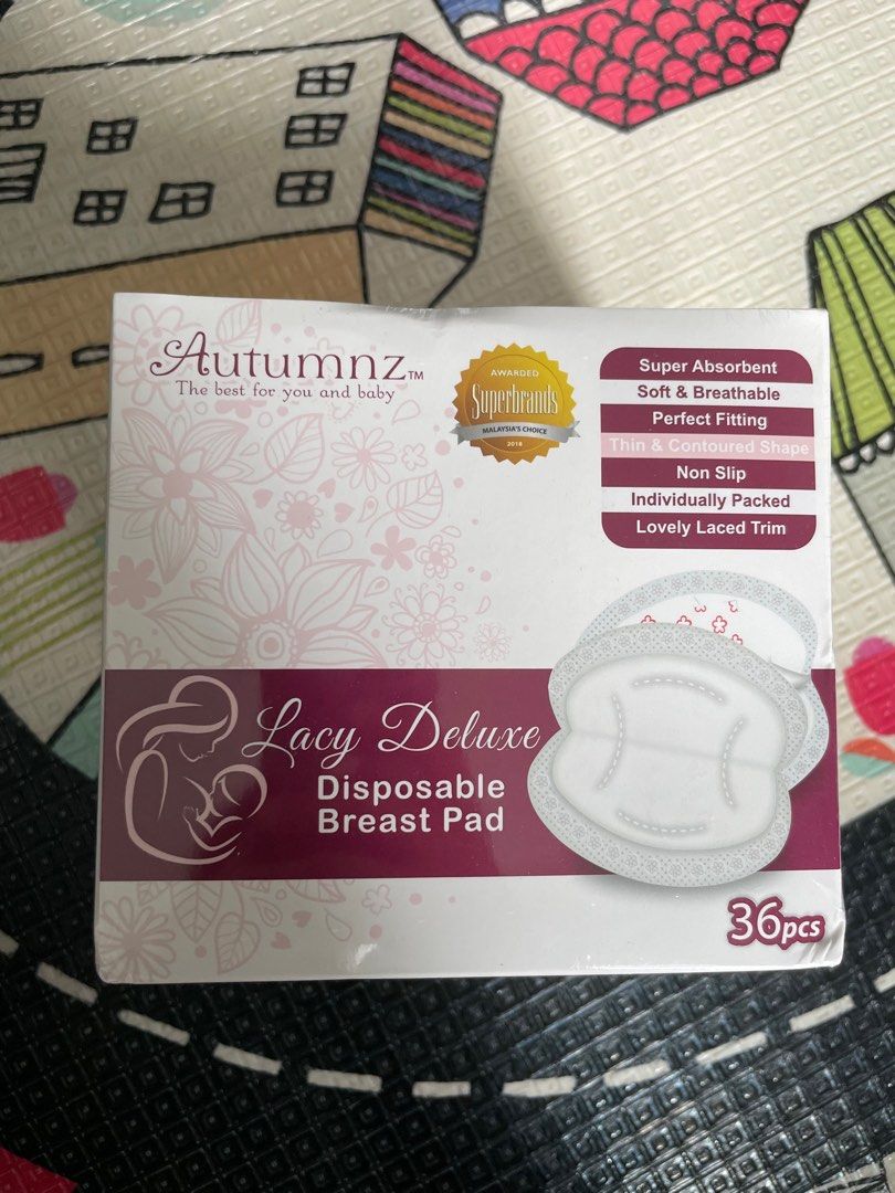 AUTUMNZ - Lacy Deluxe Disposable Breastpads 36 Pcs