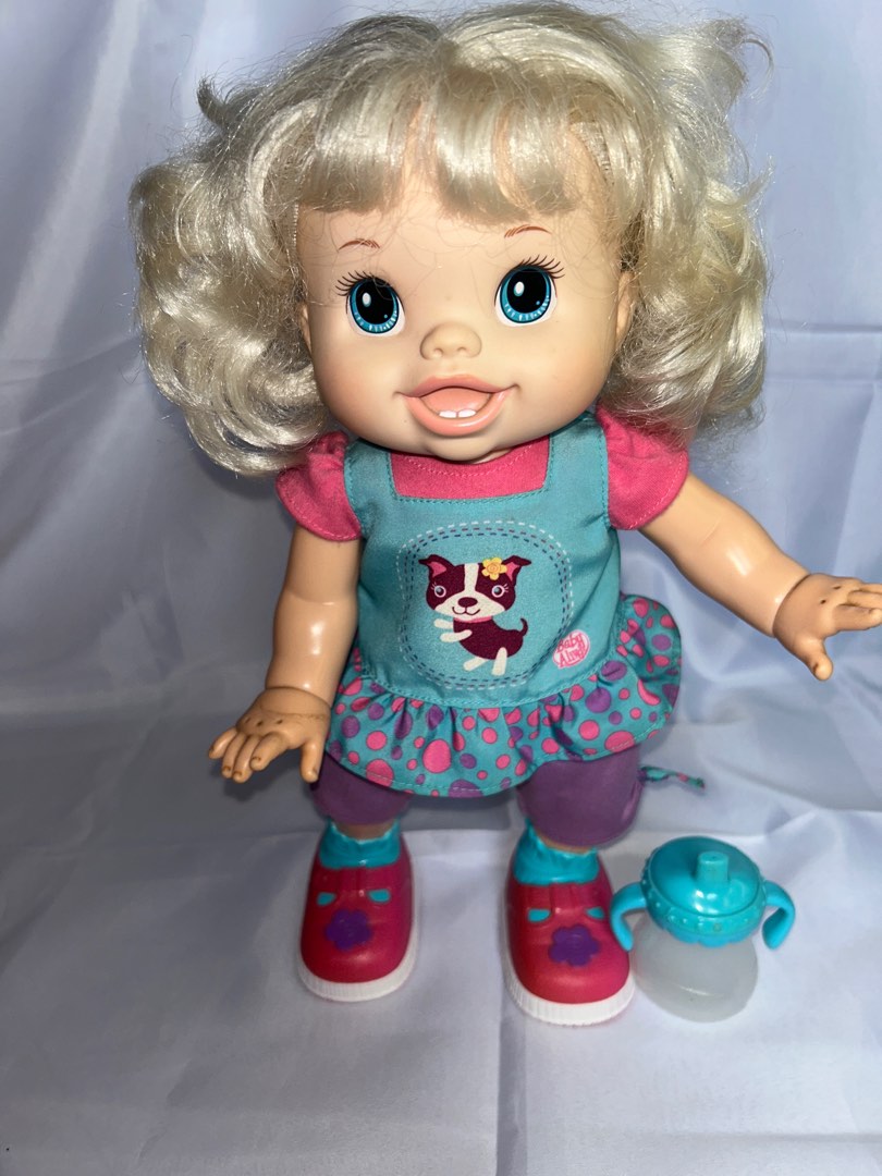 Baby Alive 2011 Blonde Wanna Walk 14 Doll Interactive Hobbies