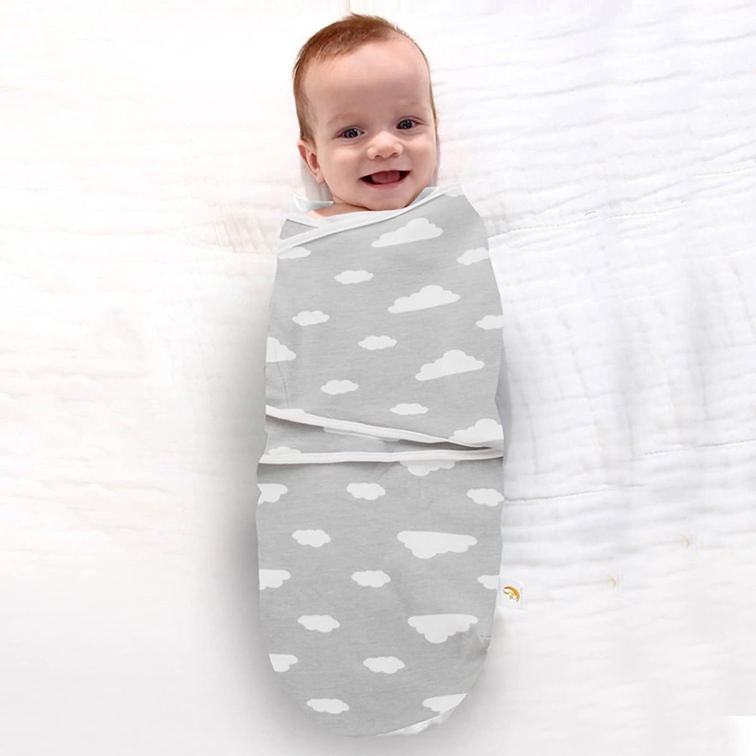 0-3 Months Pure Cotton NewBorn Baby Boy/Girl Swaddle Blanket Wrap
