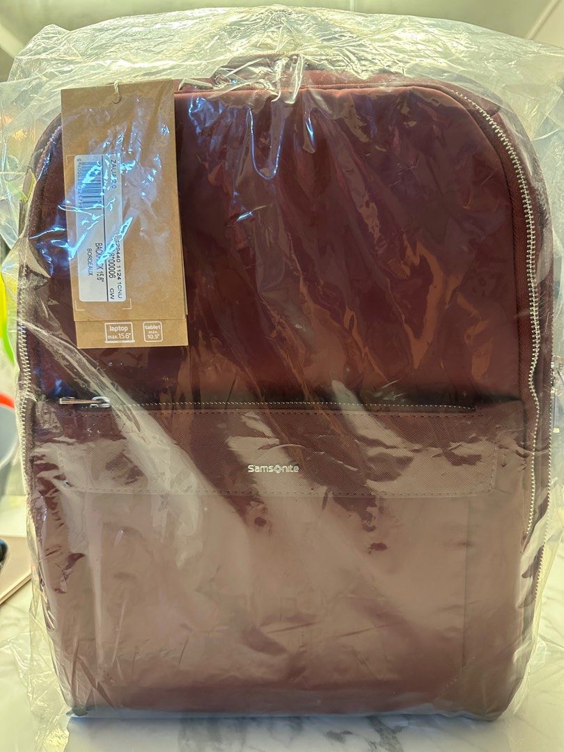 Backpack (Category: Backpacks) located in Singapore. Submitted by dl1902 (Listing ID 1237653447, Image 4). Description: Samsonite Zalia 2.0 Laptop Backpack 15.6 Retail $290 Brand New. Plastic and tag intact Got it as farewell gift .