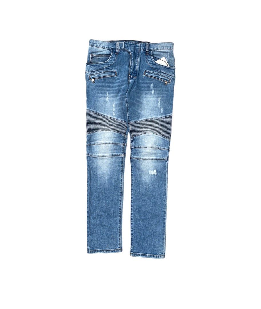 Balmain Shirt Mens Denim How To Spot Fake Balmain Jeans BALMAIN