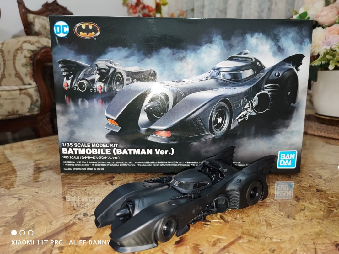 Bandai Model Kit Batmobile Michael Keaton Batman, Hobbies & Toys, Toys