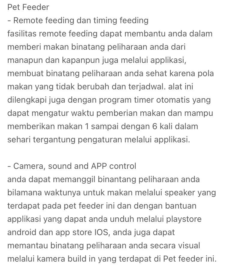 Bardi Pet Feeder Smart Wifi Preloved on Carousell