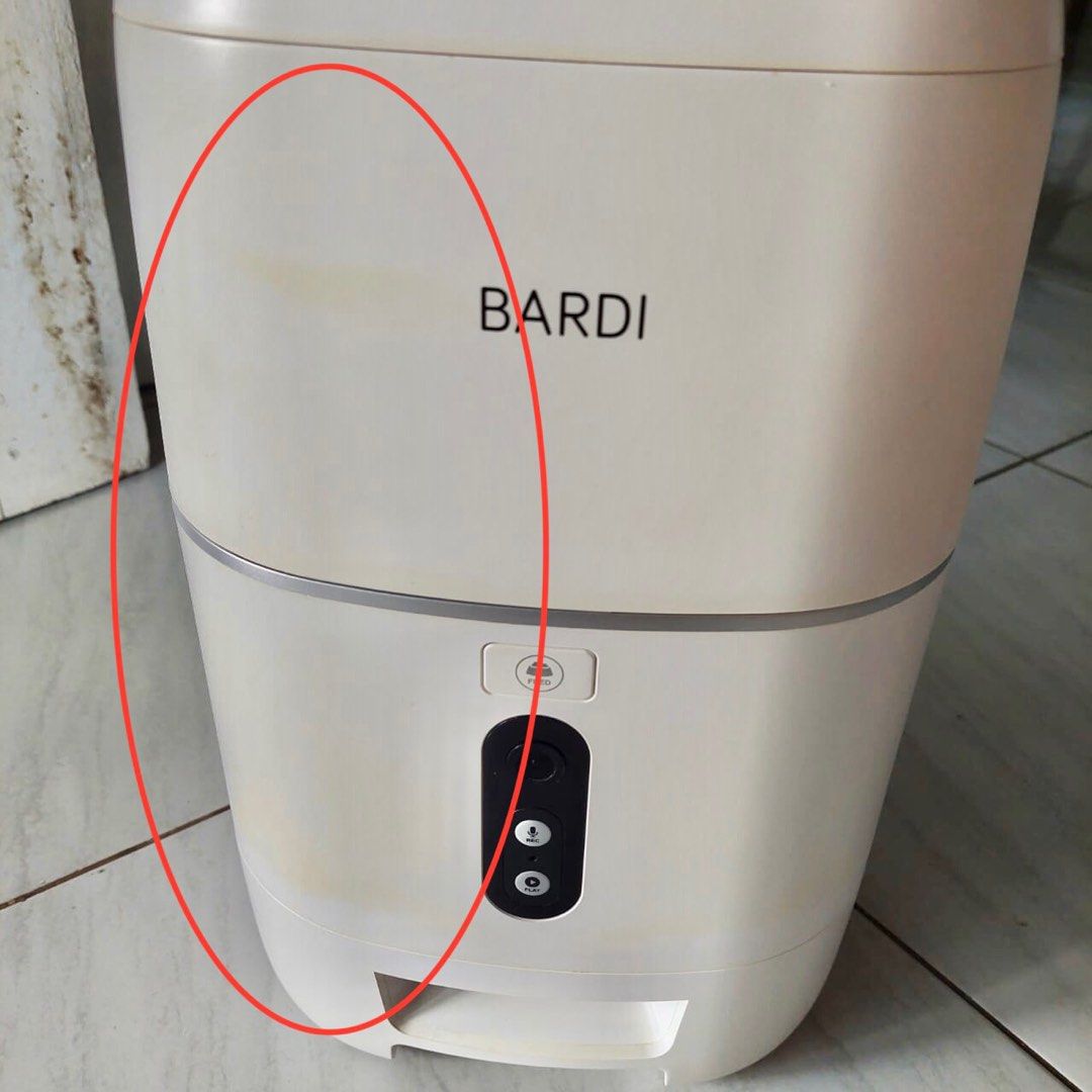 Bardi Pet Feeder Smart Wifi Preloved on Carousell