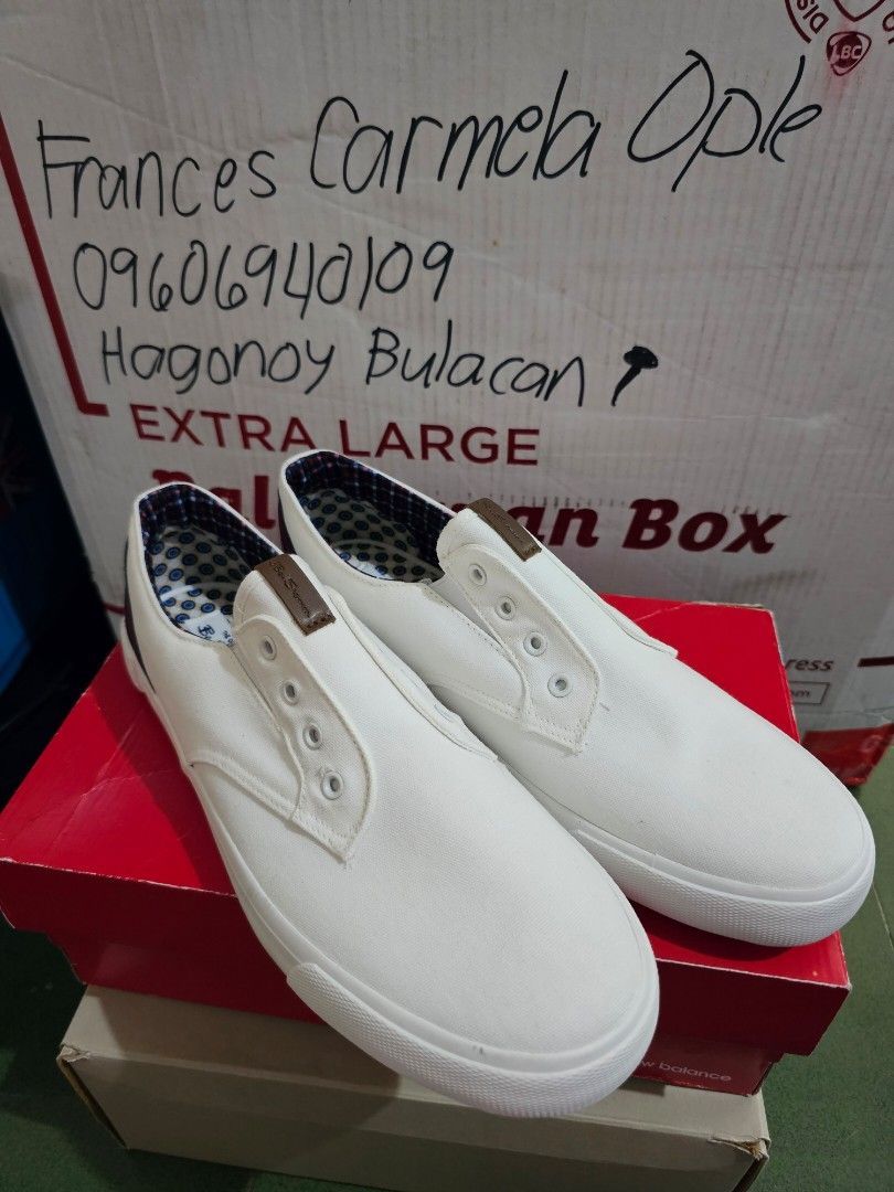 Ben Sherman Percy Laceless Sneakers 10.5 Mens Men s Fashion