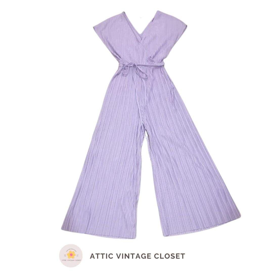 Bershka purple jumpsuit store